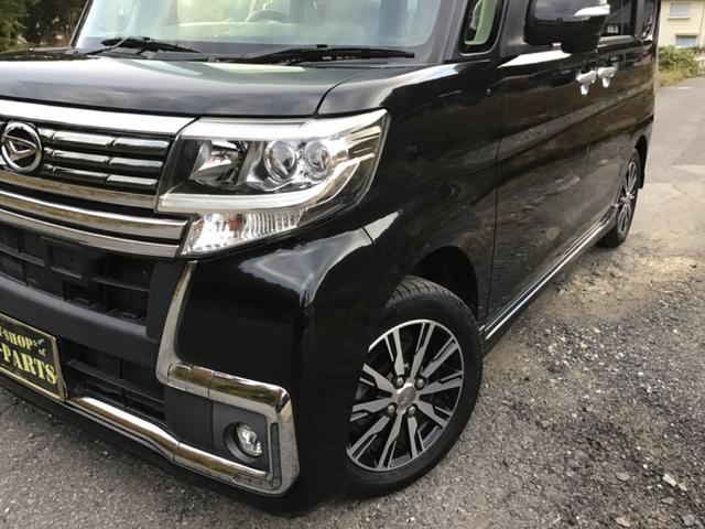 タント カスタムＸ　トップエディションＳＡＩＩ　衝突軽減ブレーキ．ナビ・フルセグ・パワースライドドア．バックカメラ．ＨＩＤ＆オートヘッドライト・横滑り防止・Ｂｌｕｅｔｏｏｔｈオーディオ・フルオートエアコン・スマートキー・アイドリングＳＴ．アルミ（6枚目）