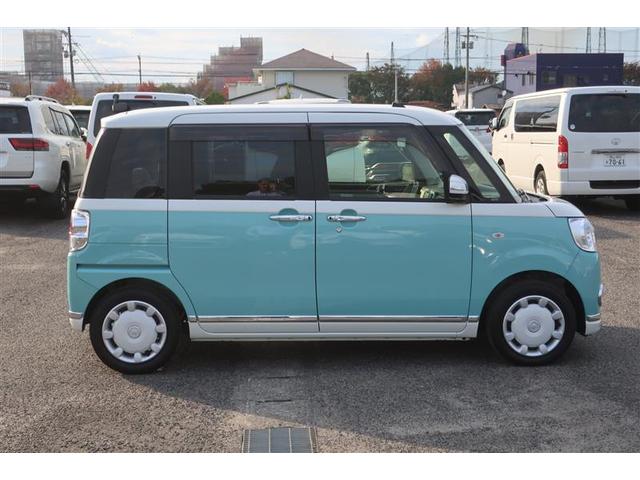 ムーヴキャンバス G メイクアップ ロングラン保証1年付 禁煙車 フルセグ メモリーナビ DVD再生 パノラマモニター バックカメラ 衝突被害軽減システム ETC ドラレコ 両側電動スライド LEDヘッドランプ アイドリングストップ(3枚目)