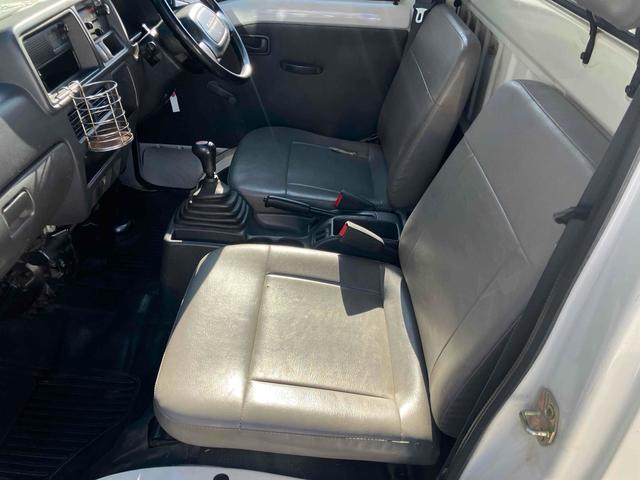 サンバートラック ＴＢ　４ＷＤ　５速ＭＴ　エアコン　パワステ　運転席エアバッグ　ラジオ　三方開（10枚目）