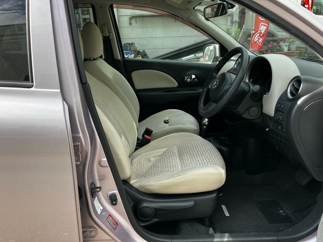 マーチ １２Ｇ　ＥＴＣ　ナビ　バックカメラ　フルセグＴＶ　Ｂｌｕｅｔｏｏｔｈ　ＣＤ　ＤＶＤ　ミュージックプレイヤー接続可　オートエアコン　スマートキー　電動格納ミラー　ＡＷ１４インチ　フォグライト（20枚目）