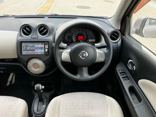 マーチ １２Ｇ　ＥＴＣ　ナビ　バックカメラ　フルセグＴＶ　Ｂｌｕｅｔｏｏｔｈ　ＣＤ　ＤＶＤ　ミュージックプレイヤー接続可　オートエアコン　スマートキー　電動格納ミラー　ＡＷ１４インチ　フォグライト（43枚目）