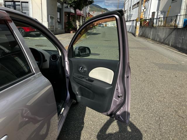 マーチ １２Ｇ　ＥＴＣ　ナビ　バックカメラ　フルセグＴＶ　Ｂｌｕｅｔｏｏｔｈ　ＣＤ　ＤＶＤ　ミュージックプレイヤー接続可　オートエアコン　スマートキー　電動格納ミラー　ＡＷ１４インチ　フォグライト（46枚目）