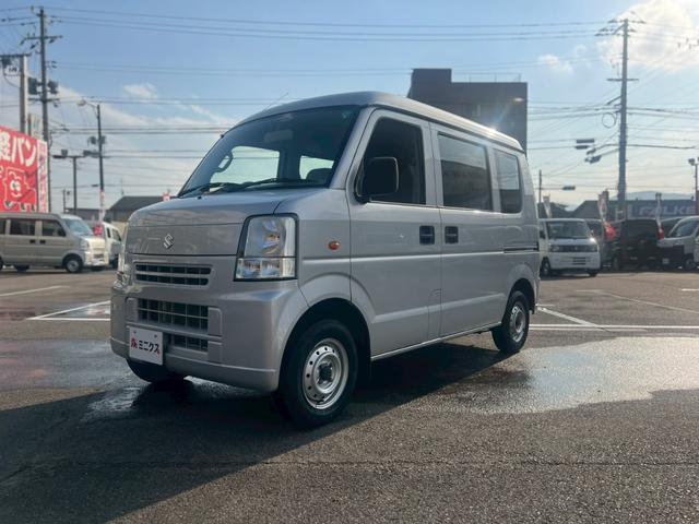 エブリイ ＰＡ　運転席エアバッグ・助手席エアバック・エアコン・クーラー・パワーステアリング・ＣＤ・両側スライドドア・禁煙車・１２Ｖ電源ソケット・ヘッドライトレベライザー・フロアマット・スペアキー・スペアタイヤ（65枚目）