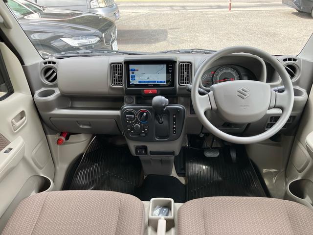 エブリイ ジョイン ワンオーナー 衝突被害軽減システム クリアランスソナー TVナビ Bluetooth ETC スマートキー プッシュスタート シートヒーター オートライト 両側スライドドア 電格ミラー(2枚目)