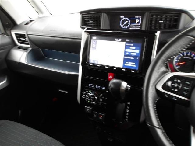 ルーミー カスタムG 4WD フルセグ メモリーナビ DVD再生 バックカメラ 衝突被害軽減システム ETC ドラレコ 両側電動スライド LEDヘッドランプ ワンオーナー アイドリングストップ(3枚目)