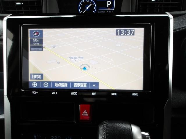 ルーミー カスタムG 4WD フルセグ メモリーナビ DVD再生 バックカメラ 衝突被害軽減システム ETC ドラレコ 両側電動スライド LEDヘッドランプ ワンオーナー アイドリングストップ(9枚目)