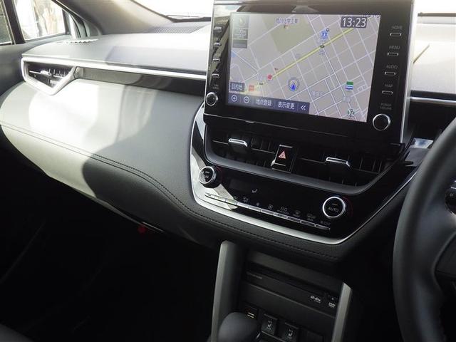 カローラクロス ハイブリッド Z フルセグ メモリーナビ DVD再生 ミュージックプレイヤー接続可 バックカメラ 衝突被害軽減システム ETC ドラレコ LEDヘッドランプ ワンオーナー フルエアロ(3枚目)