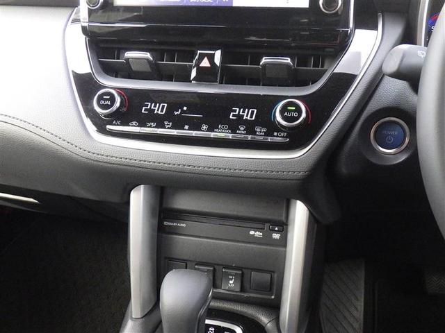 カローラクロス ハイブリッド Z フルセグ メモリーナビ DVD再生 ミュージックプレイヤー接続可 バックカメラ 衝突被害軽減システム ETC ドラレコ LEDヘッドランプ ワンオーナー フルエアロ(10枚目)