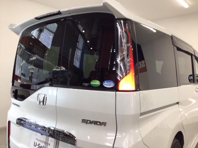 ステップワゴンスパーダ スパーダホンダセンシング LED・フルセグ・メモリナビ・バックカメラ・純正AW・両側電動ドア・ETC 盗難防止 助手席エアバッグ ワンオーナ- Wパワスラ 地デジ LEDライト 横滑り防止システム オートエアコン リアカメラ(25枚目)