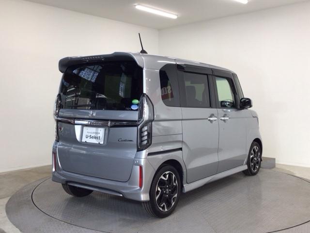 Ｎ－ＢＯＸカスタム Ｇ・Ｌターボホンダセンシング　ＬＥＤ・フルセグ・メモリナビ・純正ＡＷ・両側電動ドア・スマートキー・ＥＴＣ　両側ＰＷスライドドア　Ｂモニタ　Ｉストップ　セキュリティー　ＵＳＢ接続　クルーズコントロール　ナビＴＶ　キーレスエントリー（4枚目）