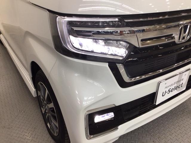 N-BOXカスタム L LED・フルセグ・メモリナビ・バックカメラ・純正AW・シートヒーター・ETC Pソナー 1オーナー サイドエアバッグ ナビTV Aストップ ベンチシート キーフリーシステム LEDライト リアカメ(55枚目)
