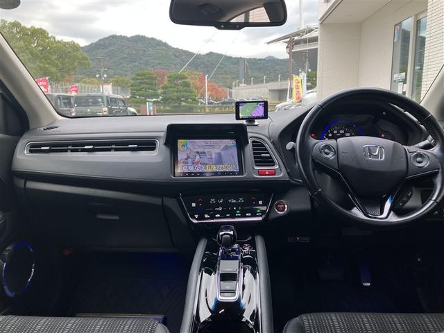 ヴェゼル ハイブリッドＺ　フルセグ　ＨＤＤナビ　ＤＶＤ再生　バックカメラ　衝突被害軽減システム　ＥＴＣ　ＬＥＤヘッドランプ　ワンオーナー　フルエアロ（12枚目）