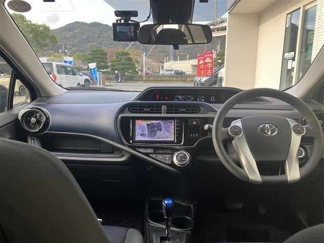 アクア S ワンセグ メモリーナビ DVD再生 バックカメラ ETC ドラレコ LEDヘッドランプ ワンオーナー(13枚目)