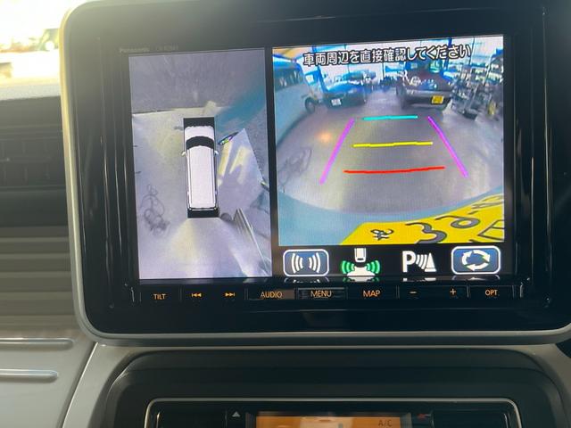 スペーシア ハイブリッドＸ　アップグレードパッケージ、全方位モニター用カメラパッケージ装着車　ＨＵＤ　シートヒーター　両側パワースライド　ＬＥＤフォグライト　アルミホイール（9枚目）