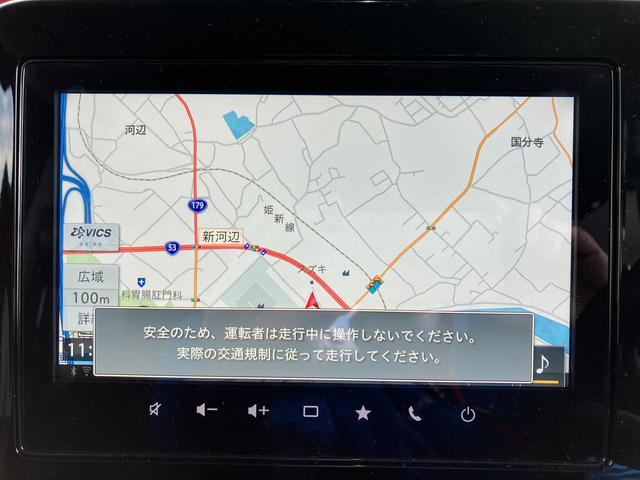 スペーシアカスタム カスタム　ＨＹＢＲＩＤ　ＸＳ　ナビ　ＨＵＤ　ＡＣＣクルコン　バックカメラ　オートライト　Ｂｌｕｅｔｏｏｔｈ　スライドドア　純正ナビ　プッシュスタート　シートヒーター　オートエアコン　禁煙車　スズキセーフティーサポート　アイドリングストップ　横滑り防止機能（32枚目）