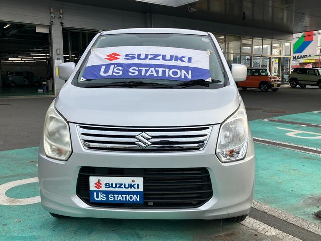 ワゴンＲ ＦＸ　ＭＨ３４型　ＣＶＴ　オートエアコン　ＣＤオーディオ　禁煙車　ワンオーナー　衝突安全ボディ　アイドリングストップ（4枚目）