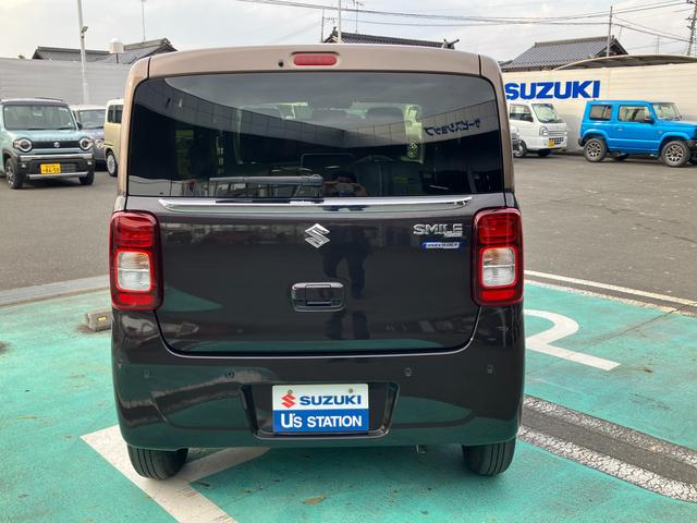 ワゴンＲスマイル ＨＹＢＲＩＤ　Ｘ　ナビ　被害軽減ブレーキ　バックカメラ　バックカメラ　オートライト　Ｂｌｕｅｔｏｏｔｈ　スライドドア　純正ナビ　プッシュスタート　シートヒーター　オートエアコン　禁煙車　ワンオーナー　衝突被害軽減システム　横滑り防止機能　衝突安全ボディ（7枚目）