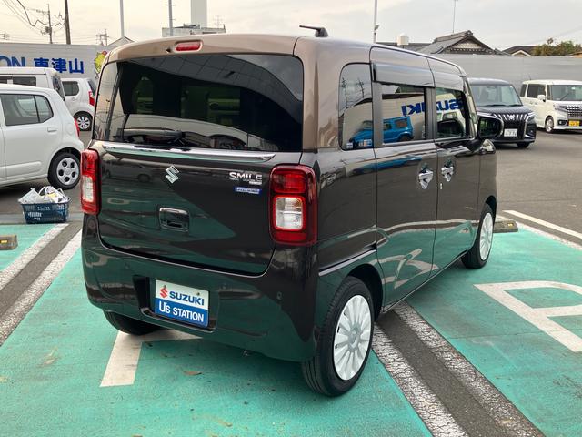 ワゴンＲスマイル ＨＹＢＲＩＤ　Ｘ　ナビ　被害軽減ブレーキ　バックカメラ　バックカメラ　オートライト　Ｂｌｕｅｔｏｏｔｈ　スライドドア　純正ナビ　プッシュスタート　シートヒーター　オートエアコン　禁煙車　ワンオーナー　衝突被害軽減システム　横滑り防止機能　衝突安全ボディ（8枚目）