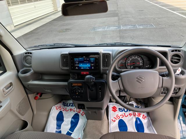 エブリイ ＪＯＩＮターボ　ディスプレイオーディオ　バックカメラ　ディスプレイオーディオ　バックカメラ　オートエアコン　両側電動スライドドア　プッシュスタート　シートヒーター　禁煙車　衝突被害軽減システム　アイドリングストップ　サイドパーキングブレーキ　４ＷＤ（15枚目）