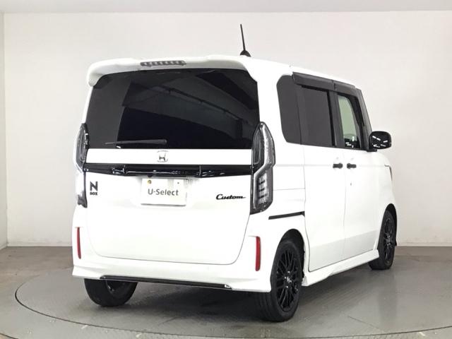 N-BOXカスタム Lターボスタイル+ブラック LED・フルセグ・メモリナビ・バックカメラ・純正AW・シートヒーター・ETC ベンチS ターボエンジン コーナーセンサ スマ-トキ- エアバック 横滑り防止機能 ナビ&TV サイドカーテンエアバック(2枚目)