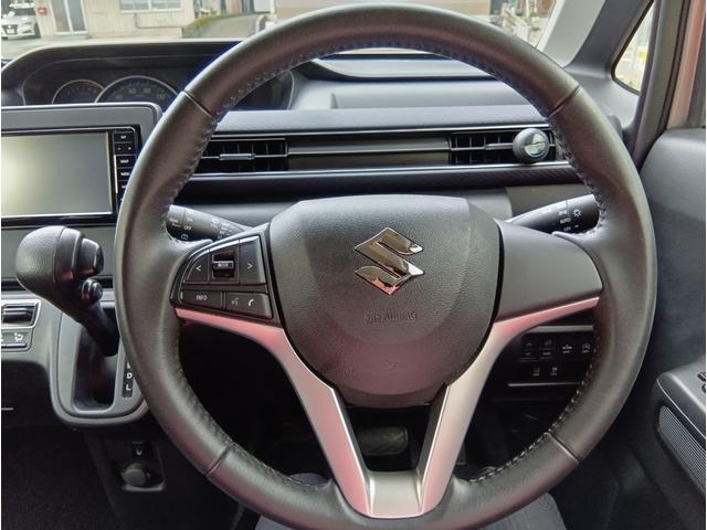 ワゴンＲ ハイブリッドＦＺ　衝突被害軽減ブレーキ　ＴＶ　ナビ　ＣＤ　ラジオ　Ｂｌｕｅｔｏｏｔｈ　バックカメラ　スマートキー　プッシュスタート　電動格納ミラー　オートエアコン　オートライト　アイドリングストップ　シートヒーター（4枚目）