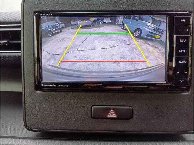 ワゴンＲ ハイブリッドＦＺ　衝突被害軽減ブレーキ　ＴＶ　ナビ　ＣＤ　ラジオ　Ｂｌｕｅｔｏｏｔｈ　バックカメラ　スマートキー　プッシュスタート　電動格納ミラー　オートエアコン　オートライト　アイドリングストップ　シートヒーター（11枚目）