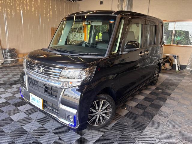 タント カスタムＸ　トップエディションリミテッドＳＡＩＩＩ　ドライブレコーダー　ＥＴＣ　全周囲カメラ　両側電動スライドドア　ナビ　ＴＶ　クリアランスソナー　衝突被害軽減システム　オートマチックハイビーム　スマートキー　アイドリングストップ　電動格納ミラー（12枚目）