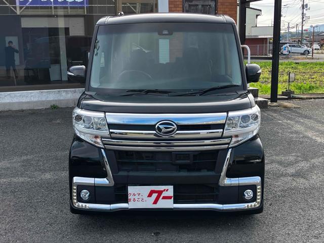 タント カスタムＲＳ　トップエディションＳＡＩＩ　ターボ　衝突被害軽減システム　レーンアシスト　両側電動スライドドア　バックソナー　ナビ　ＴＶ　Ｂｌｕｅｔｏｏｔｈ　ＣＤ　ＤＶＤ　ＬＥＤヘッドライト　スマートキー　ＡＷ１５インチ　オートエアコン（2枚目）