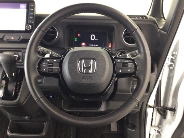 N-BOXカスタム ターボ デモカーUP・LED・フルセグ・メモリナビ・純正AW・ホンダCONNECT イモビライザー 1オナ 衝突被害軽減 フロントカメラ サイドカメラ ベンチシート キーフリー Pセンサー ESC パワステ(17枚目)