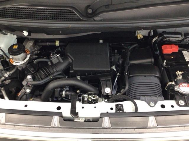 N-BOXカスタム ターボ デモカーUP・LED・フルセグ・メモリナビ・純正AW・ホンダCONNECT イモビライザー 1オナ 衝突被害軽減 フロントカメラ サイドカメラ ベンチシート キーフリー Pセンサー ESC パワステ(20枚目)