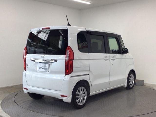 N-BOX L LED・ディスプレイオーディオ・バックカメラ・シートヒーター・ETC 衝突回避支援ブレーキ I-STOP クリソナ ドラレコ付 PW パワステ Sヒーター 1オ-ナ- スマ-トキ- Bカメ 横滑り防止(4枚目)