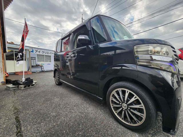 Ｎ－ＢＯＸカスタム Ｇ・ターボパッケージ　ＥＴＣ　バックカメラ　両側電動スライドドア　ナビ　ＴＶ　オートクルーズコントロール　ＨＩＤ　スマートキー　アイドリングストップ　電動格納ミラー　ベンチシート　ＣＶＴ　盗難防止システム　ＡＢＳ　ＥＳＣ（14枚目）