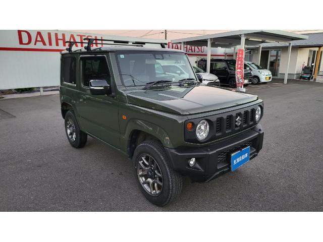 ジムニー 　４ＷＤ　ドライブレコーダー　ＥＴＣ　ＴＶ　オートクルーズコントロール　レーンアシスト　衝突被害軽減システム　ヘッドライトウォッシャー　スマートキー　電動格納ミラー　シートヒーター　ＡＴ　ＥＳＣ（13枚目）