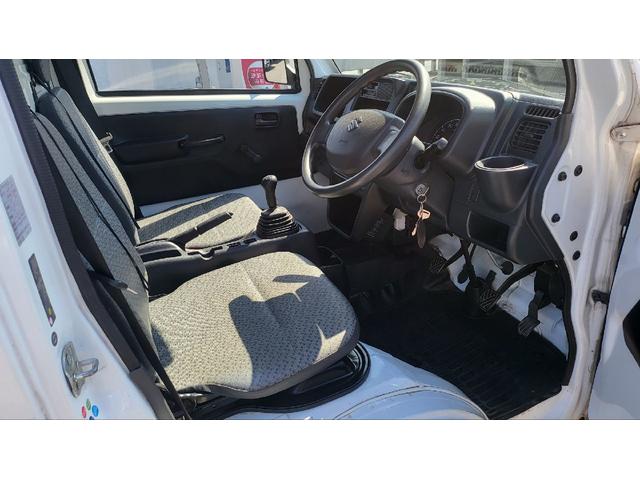 キャリイトラック 　軽トラック　ＭＴ　アルミホイール　エアコン　運転席エアバッグ（2枚目）