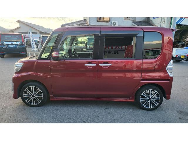 タント ETC バックカメラ 両側電動スライドドア TV 衝突被害軽減システム スマートキー アイドリングストップ ベンチシート ターボ 後席モニター CVT ESC アルミホイール エアコン(14枚目)