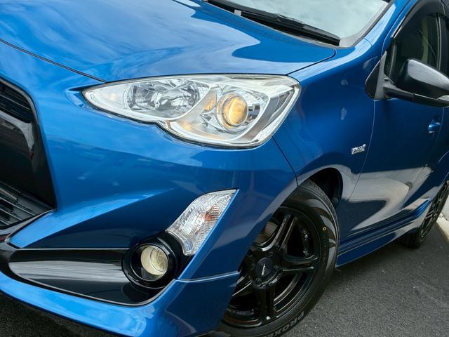 アクア S /禁煙車/新品タイヤ/純正フルエアロ/純正ナビ/バックカメラ/プッシュスタート/シートヒーター/ETC/(22枚目)