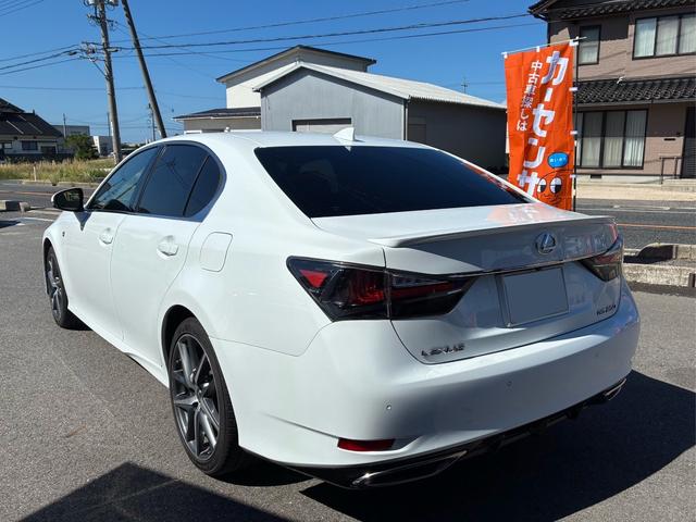 ＧＳ ＧＳ２５０　Ｆスポーツ　／後期／サンルーフ／禁煙車／黒革電動シート／純正ナビ／バックカメラ／レーダークルーズコントロール／ＬＥＤヘッドライト／ＥＴＣ／電動トランク／ステアリングヒーター／シートヒーター／シートクーラー／（4枚目）