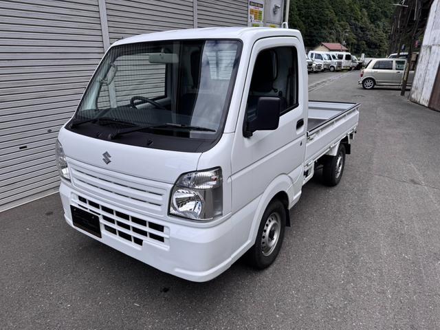 キャリイトラック ＫＣエアコン・パワステ農繁仕様　パートタイム４ＷＤ　マニュアル５速　エアコン　予備キー付き（2枚目）