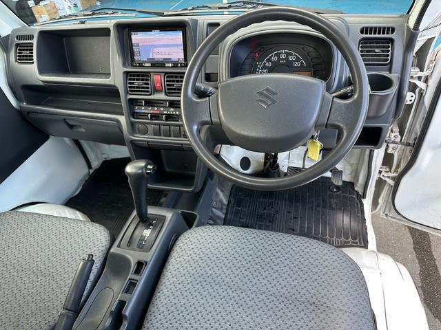 キャリイトラック KCエアコン・パワステ AT (オートマチック) エアコンパワステメモリ-ナビ付!(12枚目)