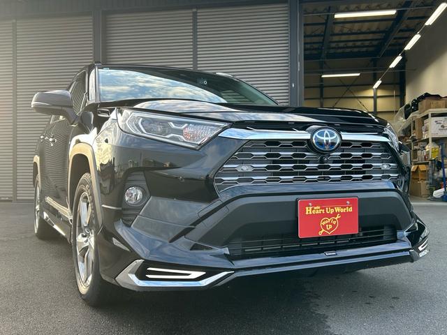 ＲＡＶ４ ハイブリッドＧ　ワンオーナー　禁煙車　全方位モニター　モデリスタフルエアロ　ＬＥＤヘッドライト　フォグランプ　トヨタセーフティセンス　ＢＳＭ　前後ドラレコ　パワーゲート　運転席・助手席シートヒーター　純正ナビ（62枚目）