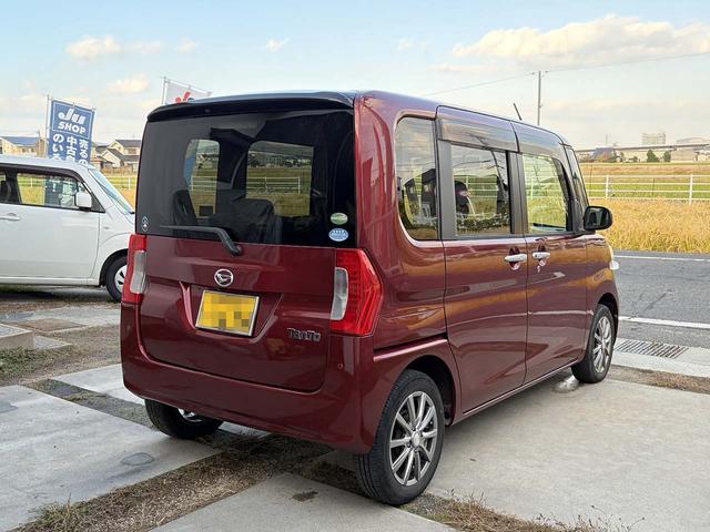 タント Ｘ　ＳＡＩＩ　両側スライド片側電動ドア　スマアシ２　プッシュスタート　純正ナビ　バックカメラ　フルセグテレビ　ＤＶＤ　Ｂｌｕｅｔｏｏｔｈオーディオ　ハンズフリー通話　ＵＳＢ　修復歴なし　禁煙車　タイミングチェーン（3枚目）