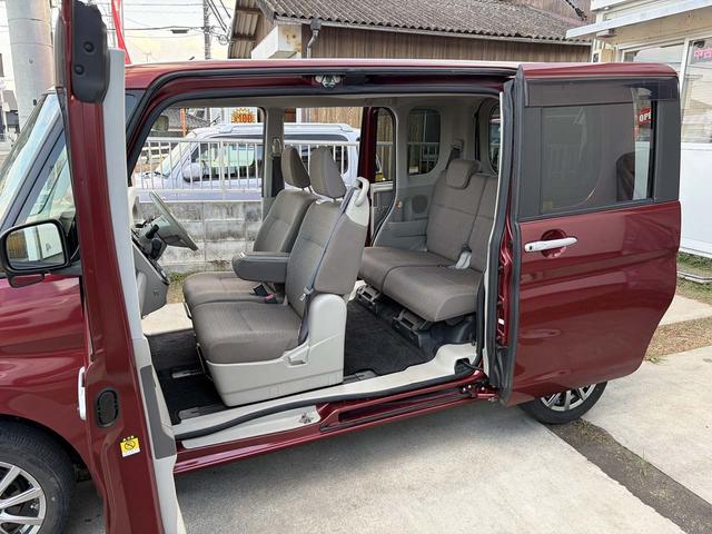 タント Ｘ　ＳＡＩＩ　両側スライド片側電動ドア　スマアシ２　プッシュスタート　純正ナビ　バックカメラ　フルセグテレビ　ＤＶＤ　Ｂｌｕｅｔｏｏｔｈオーディオ　ハンズフリー通話　ＵＳＢ　修復歴なし　禁煙車　タイミングチェーン（6枚目）