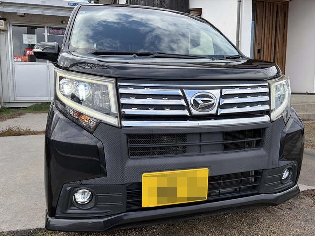 ムーヴ カスタム　Ｘ　プッシュスタート　エコアイドル　ナビ　ワンセグテレビ　ＣＤ　ＬＥＤ　オートライト　フォグ　ステアリングスイッチ　オートエアコン　純正１４インチＡＷ　修復歴なし　禁煙車　エコカー減税　タイミングチェーン（7枚目）