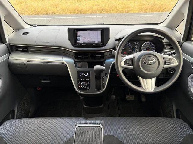 ムーヴ カスタム　Ｘ　プッシュスタート　エコアイドル　ナビ　ワンセグテレビ　ＣＤ　ＬＥＤ　オートライト　フォグ　ステアリングスイッチ　オートエアコン　純正１４インチＡＷ　修復歴なし　禁煙車　エコカー減税　タイミングチェーン（10枚目）