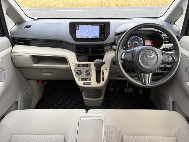 ムーヴ Ｌ　ＳＡＩＩ　スマアシ２　エコアイドル　ナビ　フルセグテレビ　ＤＶＤ　Ｂｌｕｅｔｏｏｔｈオーディオ　ハンズフリー通話　ＥＴＣ　バッテリー新品　スパークプラグ新品　禁煙車　修復歴無し　エコカー減税　タイミングチェーン（9枚目）