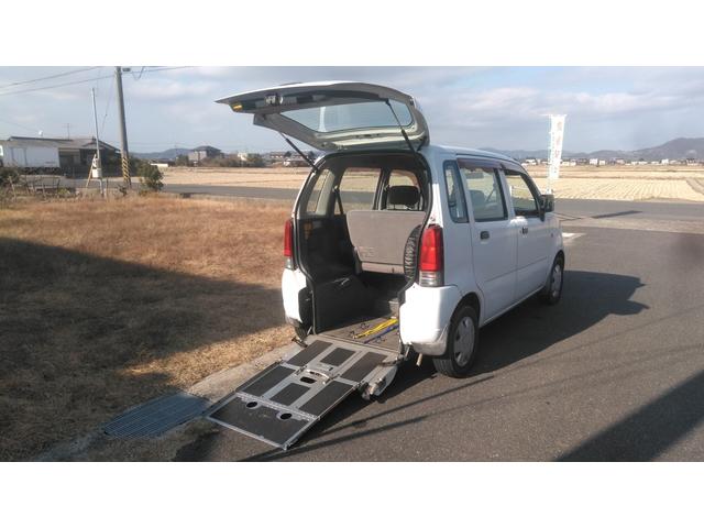 ワゴンＲ 　福祉車輌　スローパー　車いす１台　ＡＴ　修復歴なし　エアコン　パワーステアリング　パワーウィンドウ　ベンチシート　フルフラット　カラーホワイト　キーレス（2枚目）