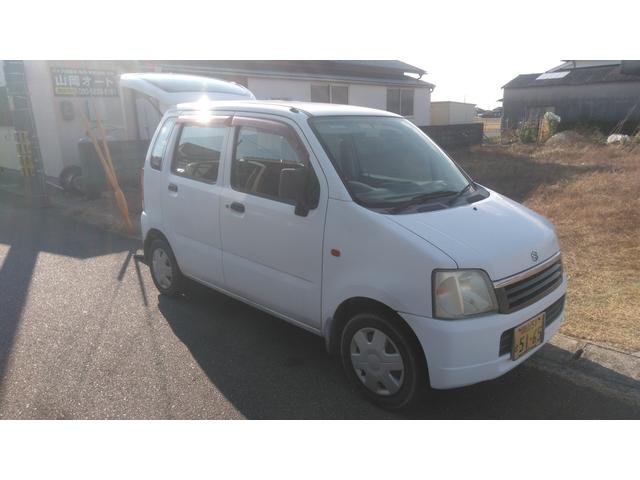 ワゴンＲ 　福祉車輌　スローパー　車いす１台　ＡＴ　修復歴なし　エアコン　パワーステアリング　パワーウィンドウ　ベンチシート　フルフラット　カラーホワイト　キーレス（4枚目）