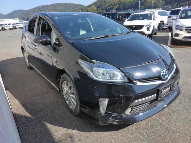 プリウスPHV S 禁煙車 ドライブレコーダー ETC ナビ TV エアロ アルミホイール HID スマートキー アイドリングストップ CVT 盗難防止システム 衝突安全ボディ ABS エアコン パワーステアリング(2枚目)