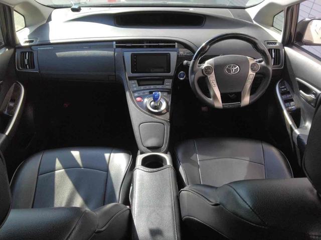 プリウスPHV S 禁煙車 ドライブレコーダー ETC ナビ TV エアロ アルミホイール HID スマートキー アイドリングストップ CVT 盗難防止システム 衝突安全ボディ ABS エアコン パワーステアリング(6枚目)