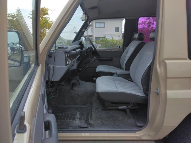 ランドクルーザー７０ ＬＸ　ディーゼル　ターボ　４ＷＤ　５ＭＴ　５速マニュアルミッション　アルミ　グリルガード（8枚目）
